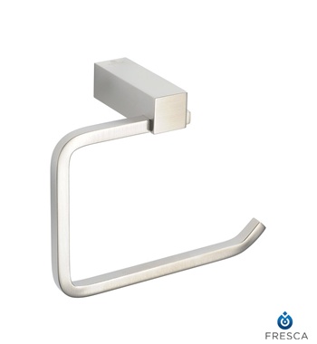 Fresca Ottimo Toilet Paper Holder in Brushed Nickel