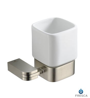 Fresca Solido Tumbler Holder - Brushed Nickel