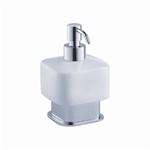 Fresca Solido Lotion Dispenser (Free Standing) in Chrome