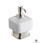 Fresca Solido Lotion Dispenser (Free Standing) in Brushed Nickel