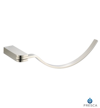 Fresca Solido Towel Ring - Brushed Nickel