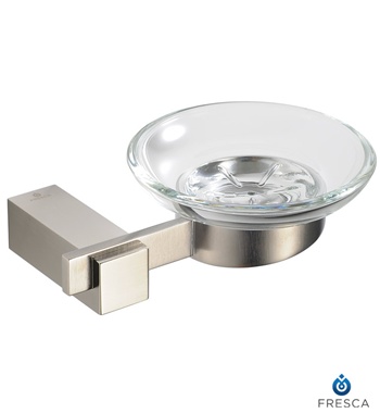 Fresca Ellite Soap Dish - Brushed Nickel