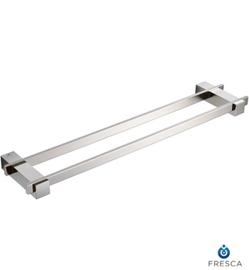 Fresca Ellite 18" Double Towel Bar - Brushed Nickel