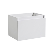 Fresca Mezzo 30" White Wall Hung Modern Bathroom Cabinet