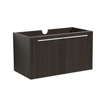 Fresca Vista 36" Black Modern Bathroom Cabinet