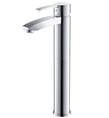 Fresca Livenza Single Hole Vessel Mount Bathroom Vanity Faucet - Chrome