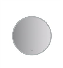 Fresca Angelo 36" Round Flat Mirror with LED Lighting