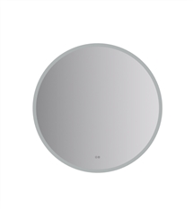 Fresca Angelo 40" Round Flat Mirror with LED Lighting