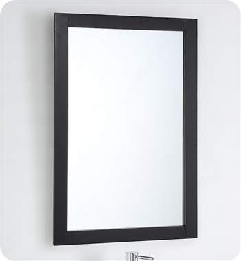 Fresca Manchester 20" Traditional Bathroom Mirror in Black