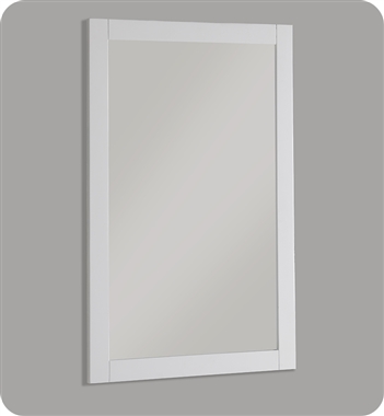 Fresca Manchester 20" Traditional Bathroom Mirror in White