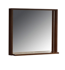 Fresca Allier 30" Mirror with Shelf in Wenge