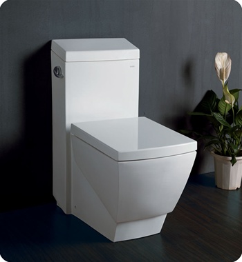 Fresca Apus One Piece Elongated Toilet with Soft Close Seat