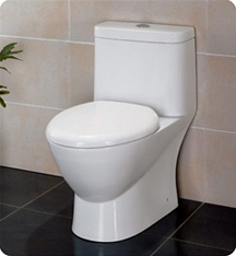 Fresca Serena One-Piece Dual Flush Toilet w/ Soft Close Seat