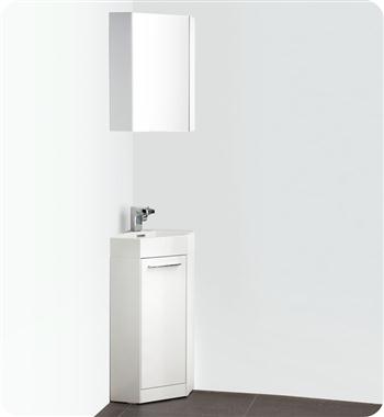 Fresca - Coda 14" - Corner Bathroom Vanity  - FVN5082WH