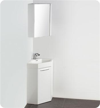 Fresca - Coda 18" - Corner Bathroom Vanity - FVN5084WH