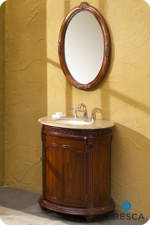 Bathroom Vanities Vanity Furniture Cabinets Rgm Fresca Carter Antique Single Sink Bathroom Vanity W Travertine Countertop Fvn6307tr