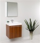 Fresca - Alto - (Teak) Bathroom Vanity with Modern Faucet and Medicine Cabinet - FVN8058TK