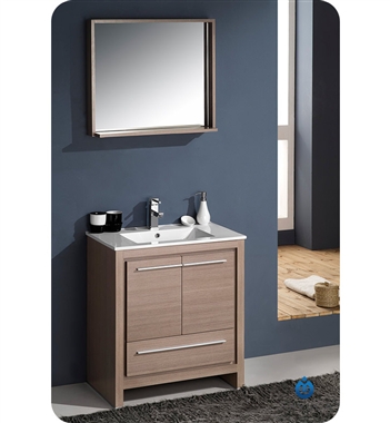 Fresca Allier 30" Modern Bathroom Vanity - Wenge