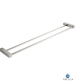 Fresca Ottimo 25" Double Towel Bar in Brushed Nickel