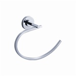 Fresca Alzato Towel Ring in Chrome