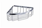 Fresca Single Corner Wire Basket in Chrome