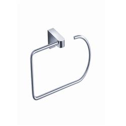 Fresca Generoso Towel Ring - Chrome