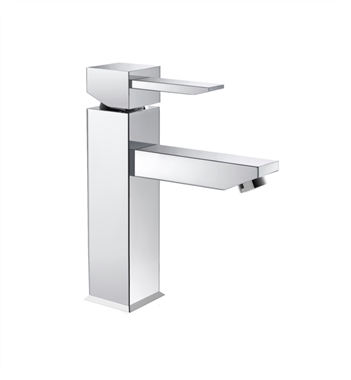 Fresca Bevera Single Hole Bathroom Faucet in Chrome