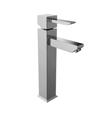 Fresca Bevera Single Hole Vessel Mount Bathroom Vanity Faucet in Chrome