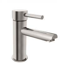 Fresca Tartaro Single Hole Mount Bathroom Faucet in Brushed Nickel