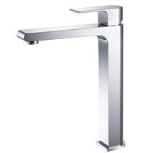 Fresca Allaro Single Hole Vessel Mount Bathroom Faucet in Chrome