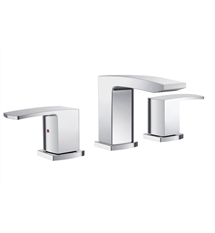 Fresca Fiora Widespread Mount Bathroom Vanity Faucet in Chrome