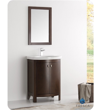 Fresca Greenwich 24" Antique Coffee Traditional Bathroom Vanity