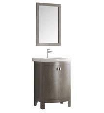 Fresca Greenwich 24" Antique Silver Traditional Bathroom Vanity