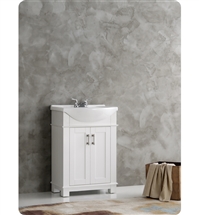 Fresca Hartford 24" White Traditional Bathroom Vanity