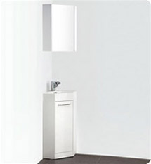 Fresca - Coda 14" - Corner Bathroom Vanity  - FVN5082WH