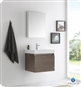 Fresca - Nano - (Gray Oak) Bathroom Vanity w/ Blum Storage System - FVN8006GO
