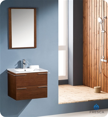 Fresca Cielo Wenge 24" Modern Bathroom Vanity